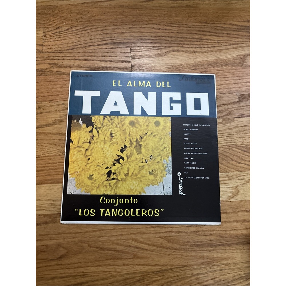 Sinfonia El Alma Del Tango Vinyl LP Orquesta Tipica Los Pamperos SLP-300 Good